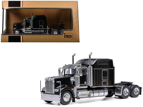 1/64 Ixo 1990 Kenworth W900 (Black) Diecast Car Model