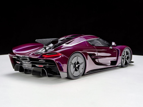 1/18 Frontiart Koenigsegg Jesko Absolut (Purple Tinted Carbon) Car Model Limited 100 Pieces