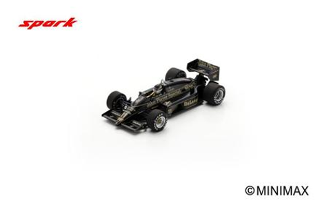 1/43 Spark Lotus 98T No.11 5th Hungarian GP 1986 Johnny Dumfries Car Model