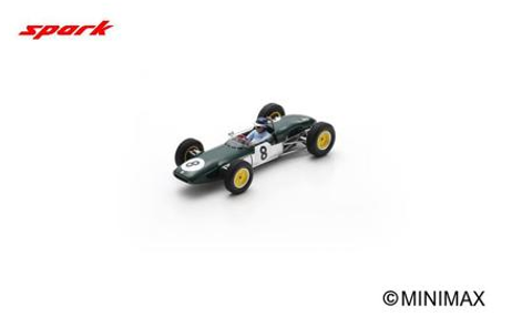 1/43 Spark Lotus 21 No.8 3rd French GP 1961 Jim Clark Car Model
