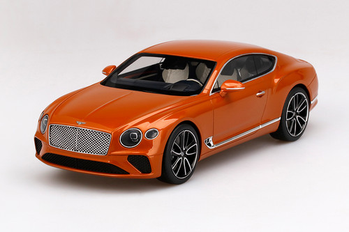 1/18 Top Speed Bentley Continental GT (Orange Flame) Resin Car Model