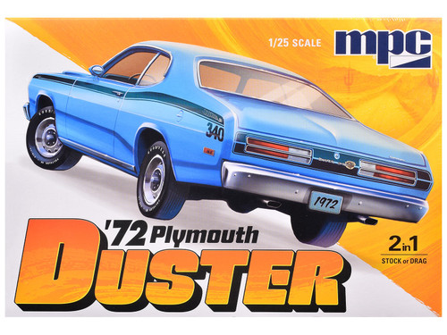 Skill 2 Model Kit 1972 Plymouth Duster 2-in-1 Kit 1/25 Scale Model by MPC