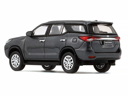 1/64 BMC 2018 Toyota Fortuner (Matte Dark Grey) Car Model