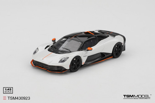 1/18 Top Speed Aston Martin Valhalla (Lunar White) Car Model