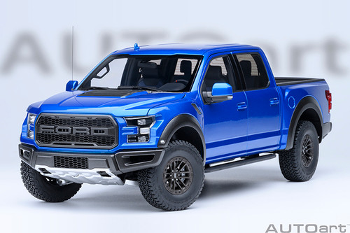 1/18 AUTOart 2019 Ford F-150 Raptor Supercrew (Agate Black) Car