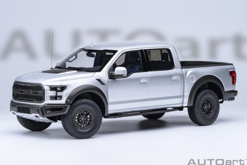 1/18 AUTOart 2019 Ford F-150 Raptor Supercrew (Ingot Silver) Car Model
