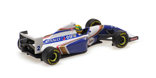 1/64 Minichamps 1994 Formula 1 Williams Renault FW16 Ayrton Senna San Marino GP Diecast Car Model