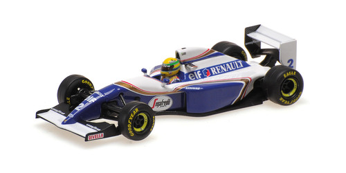 1/64 Minichamps 1994 Formula 1 Williams Renault FW16 Ayrton Senna San Marino GP Diecast Car Model