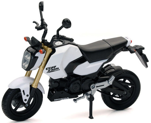 Honda GROM Motorcycle White 1/12 Diecast Model by New Ray