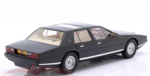 1/18 Cult Scale Models 1985 Aston Martin Lagonda (Black) Diecast Car Model