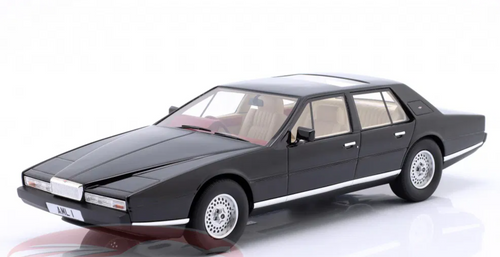 1/18 Cult Scale Models 1985 Aston Martin Lagonda (Black) Diecast Car Model