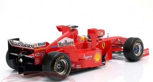 1/12 Werk83 1998 Formula 1 Michael Schumacher Ferrari F300 Tower Wings #3 Imola GP Car Model