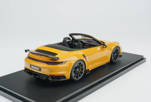 1/18 GT Spirit Porsche Brabus 911 Turbo S Cabriolet (Yellow) Car Model