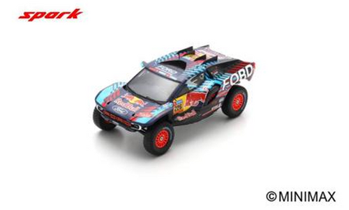 1/43 Spark Ford Raptor T1+ No.226 Ford M-Sport 3rd Dakar Rally 2025 M. Ekstrom – E. Bergkvist Car Model