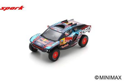 1/43 Spark Ford Raptor T1+ No.228 Ford M-Sport 5th Dakar Rally 2025 M. Guthrie – K. Walch Car Model