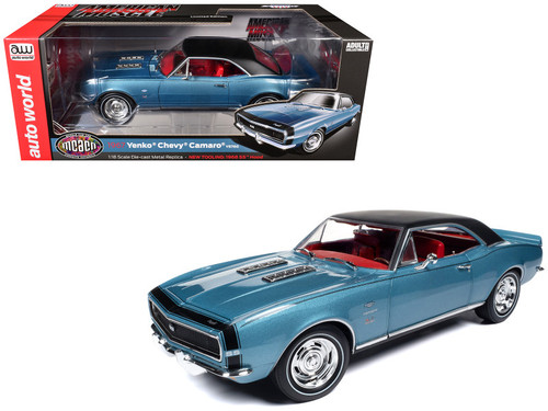 1967 Chevrolet Camaro Yenko SS 427 Hardtop Tuxedo Black with Red