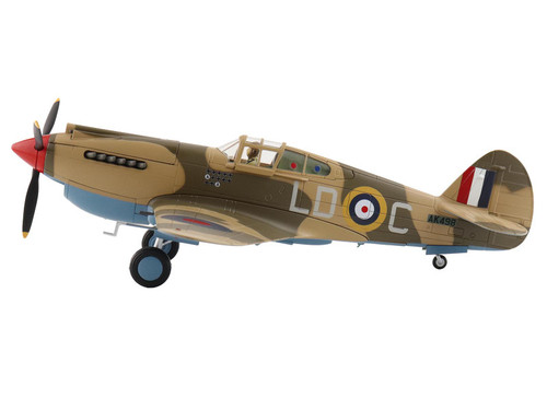 Curtiss P-40 Warhawk Tomahawk Mk IIB Aircraft "LD-C Clive Caldwell No. 250 Squadron North Africa" (1942) British Royal Air Force "Air Power Series" 1/48 Diecast Model by Hobby Master