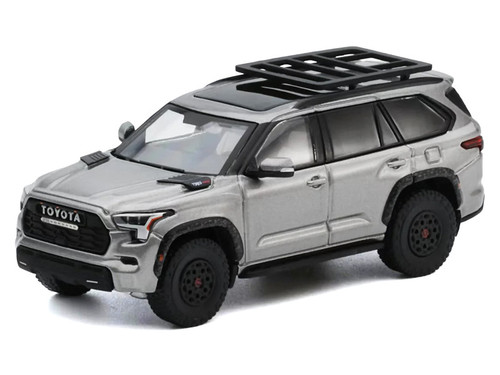 1/64 GCD Toyota Sequoia (Metallic Silver) Diecast Car Model