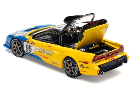 Honda NSX-R GT RHD (Right Hand Drive) #95 Spoon Sports "Macau Cup" "Tokyo Auto Salon - Hong Kong 2025" 1/64 Diecast Model Car by Pop Race