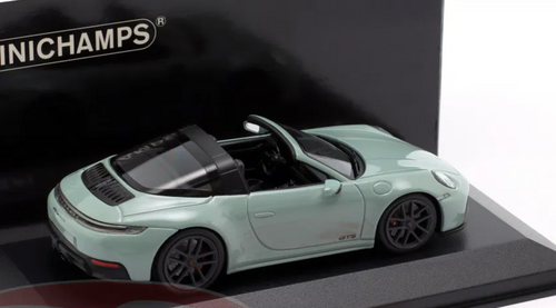 1/43 Minichamps 2024 Porsche 911 (992.2) Targa 4 GTS (Shade Green Metallic) Car Model