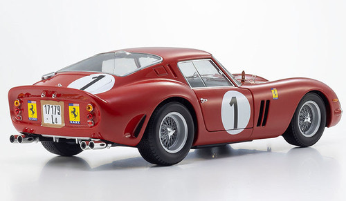 1/18 Kyosho 1962 Ferrari 250 GTO 1000km Paris #1 Pedro Rodriguez, Ricardo Rodriguez Diecast Car Model