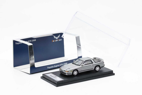 5プレート 1/64 DCT Toyota Supra (A70) (Silver Grey) Diecast Car Model