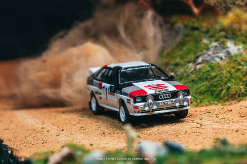 1/64 Tarmac Works Audi Quattro A1 Lombard RAC Rally 1982 #1 Winner