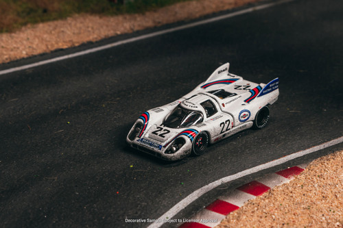 1/64 Tarmac Works Porsche 917 KH 24h Le Mans 1971 Winner #22 Race Finished Version Diecast Car Model
