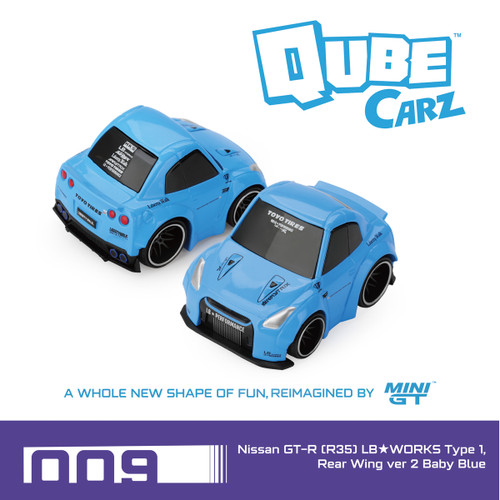 Mini GT QubeCarz Nissan LB 3-Car Set