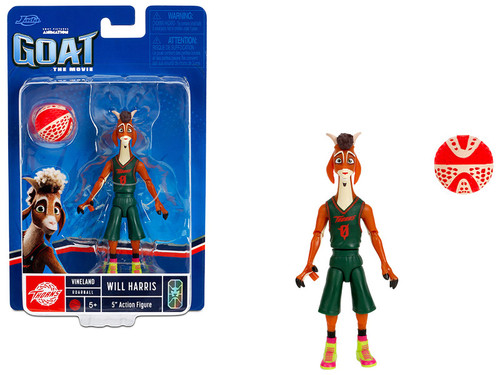 Will Harris 5" Moveable Figure with Basketball (Uniform Version) "Goat" (2026) Movie Model by Jada