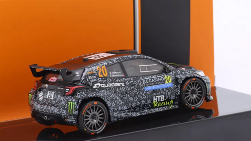 1/43 Ixo 2025 Toyota GR Yaris Rally2 #20 Rallye Monte Carlo Toyota Gazoo Racing Team Petter Solberg, Elliott Edmondson Car Model