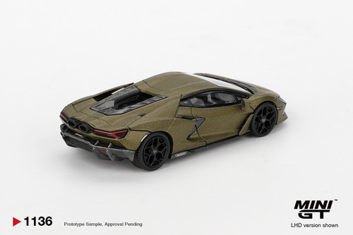 1/64 Mini GT Lamborghini Revuelto (Verde Gea Matte Green) Diecast Car Model