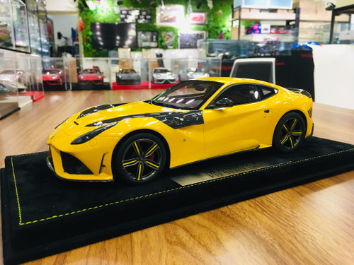 1/18 Mansory Ferrari F12 (Yellow) Resin Car Model