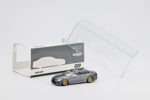 1/64 GCD X Enchery Lexus LC500 Lowrider (Red with Gold Wheels