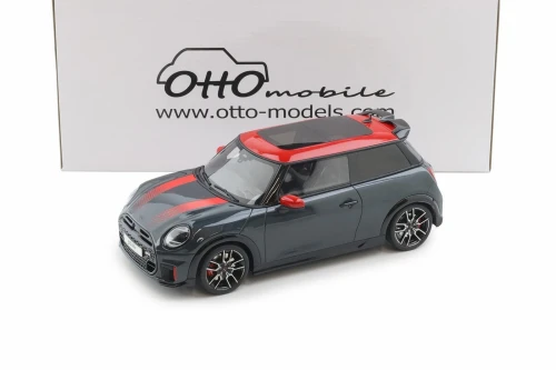 1/18 OTTO 2024 Mini Cooper JCW Legend Grey Car Model