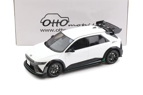1/18 OTTO 2025 Hyundai Ioniq 5N DK Edition (Atlas White Matte) Car Model