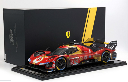 1/12 BBR 2024 Le Mans 3rd Place Ferrari 499P #51 Dirty Version Car Model Limited 5 Pieces