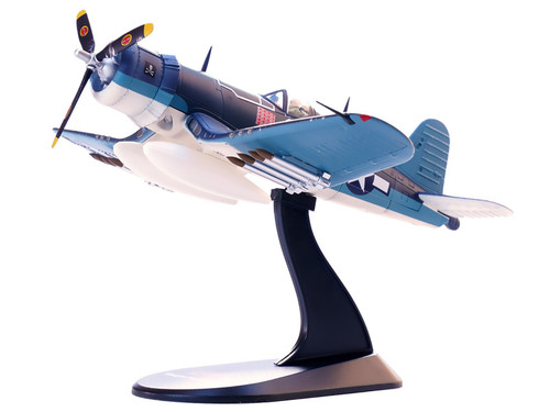 Vought F4U-1A Corsair Fighter Aircraft "Ace Ira Kepford VF-17 Jolly Rogers Bougainville Solomon Islands" (1944) United States Navy 1/72 Diecast Model by Legion