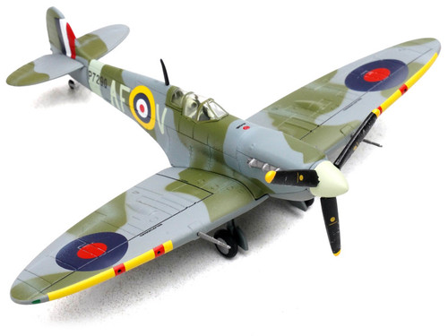 Supermarine Spitfire Mk IIa Fighter Aircraft "P7290 Air Fighting Development Unit RAF Duxford" (1942) Royal Air Force 1/72 Diecast Model by Legion