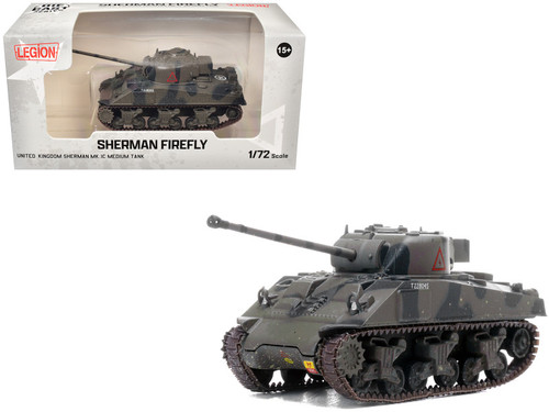 Sherman Firefly Mk.VC Medium Tank "A Squadron 4th/7th Royal Dragoon Guards 8th Armoured Brigade Normandy" (1944) British Army 1/72 Diecast Model by Legion