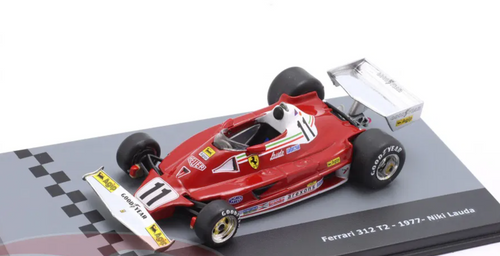 1/43 Altaya 1977 Formula 1 Niki Lauda Ferrari 312T2 #11 Formula 1 World Champion Car Model