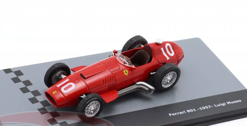 1/43 Altaya 1957 Formula 1 Luigi Musso Ferrari 801 #10 Car Model