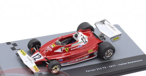 1/43 Altaya 1977 Formula 1 Carlos Reutemann Ferrari 312T2 #12 Winner Brazilian GP Car Model