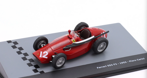 1/43 Altaya 1953 Formula 1 Piero Carini Ferrari 553 Squalo #12 Italian GP Car Model
