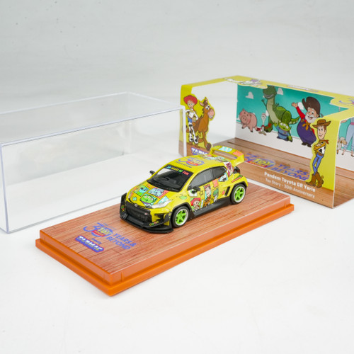 1/64 Tarmac Works Toyota GR Yaris Toy Story 30th Anniversary Diecast Car Model