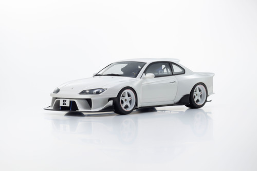 1/18 Kyosho Nissan Silvia S15 Khyzyl Saleem (White) Car Model