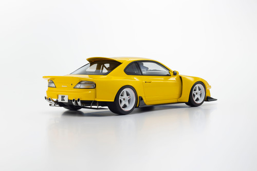 1/18 Kyosho Nissan Silvia S15 Khyzyl Saleem (Yellow) Car Model
