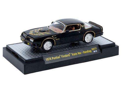1/64 M2 Machines 1978 Pontiac Trans Am Firebird Special Edition (Black) Diecast Car Model