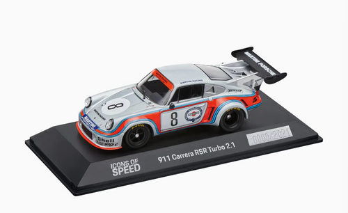 1/43 Dealer Edition 1974 Porsche 911 Carrera RSR Turbo #8 Martini Racing 1000km Nürburgring Car Model