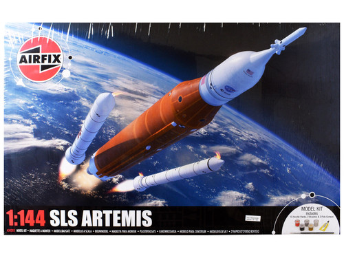 Level 3 Model Kit NASA Space Launch System Artemis Gift Set 1/144 Plastic Model Kit by Airfix
